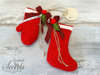 Εικόνα με Χριστουγεννιάτικα διακοσμητικά γάντι μπότα