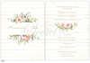 Εικόνα με Προσκλητήριο γάμου γραμμές τετραδίου με λουλούδια.