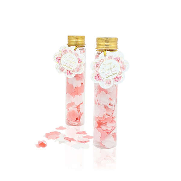 Εικόνα με Μπομπονιέρα Σαπούνι confetti λουλούδι