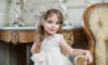 Εικόνα με Βαπτιστικό φόρεμα Bambolino Dionisia 9146