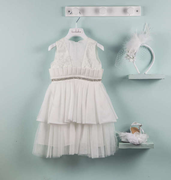 Βαπτιστικό φόρεμα Bambolino Madison 9515