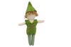Χειροποίητη μπομπονιέρα βάπτισης - υφασμάτινο κουκλάκι Peter Pan. Η μπομπονιέρα είναι κρεμαστή και μπορεί να διακοσμήσει παιδικό δωμάτιο