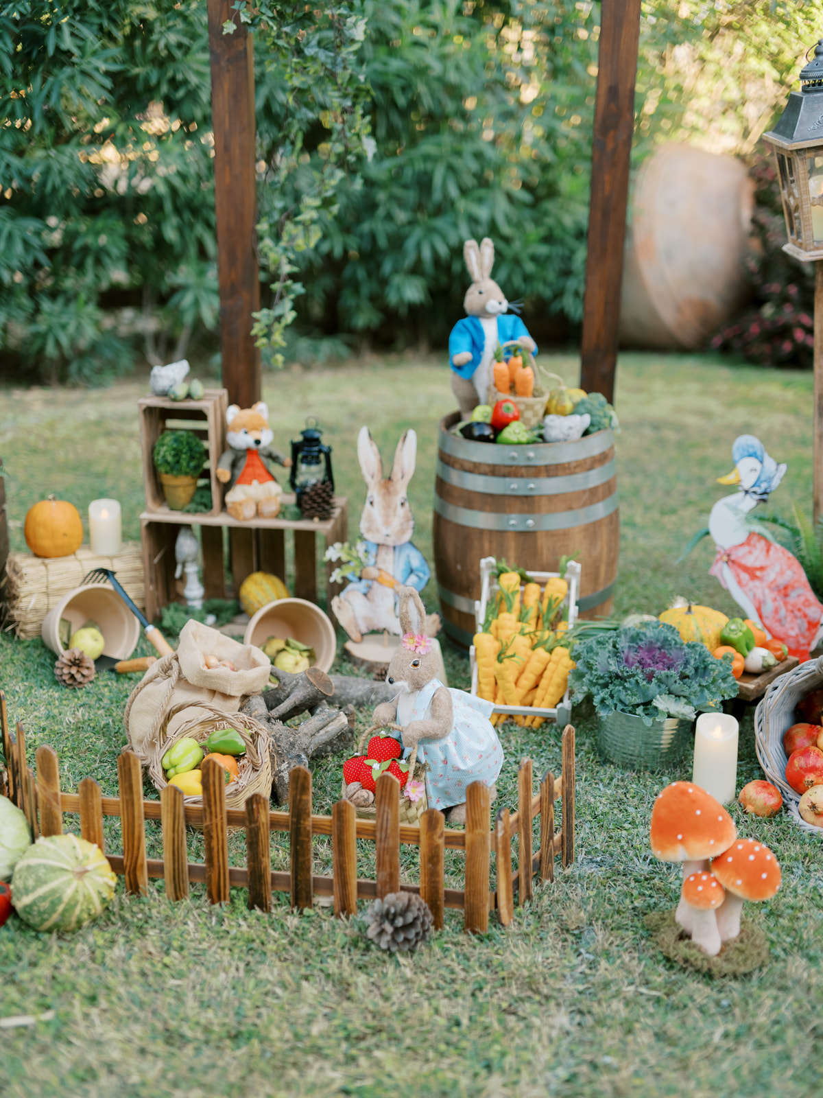 στολισμός βάπτισης με θέμα Peter rabbit λαγό, βάπτιση, βαφτίσια ...