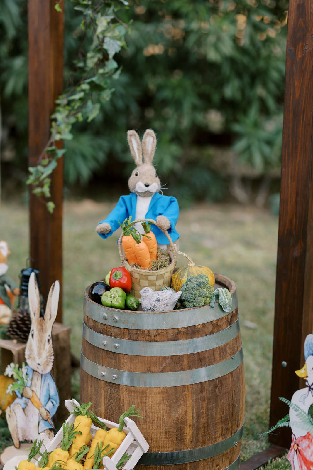 στολισμός βάπτισης με θέμα Peter rabbit λαγό, βάπτιση, βαφτίσια ...