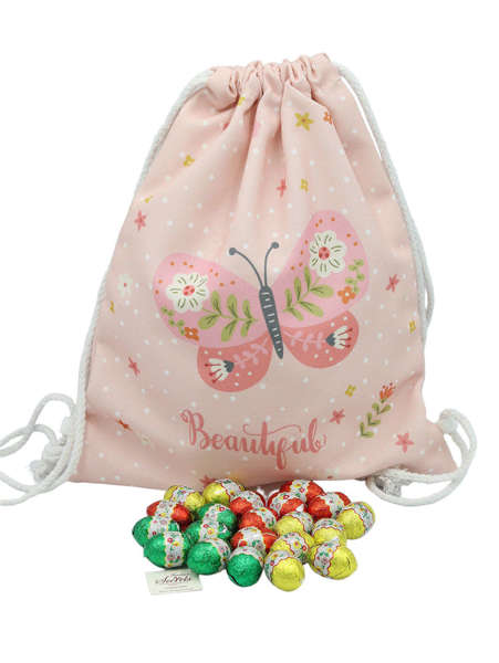 Εικόνα με Αυγουλάκια σοκολατένια σε πουγκί backpack