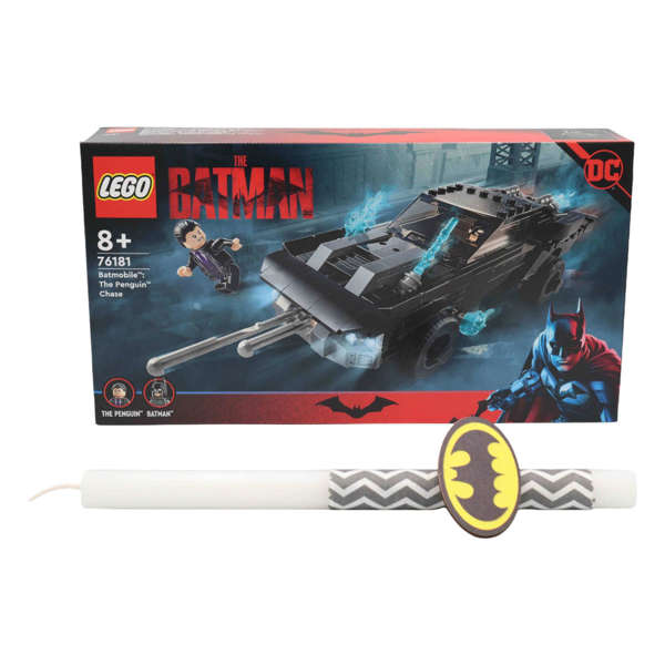 λαμπάδα πασχαλινή LEGO Super Heroes Batmobile: The Penguin Chase