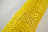 Λινάτσα δίχτυ κολαρισμένο χρωματιστό, σε κίτρινο