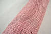 Λινάτσα δίχτυ κολαρισμένο χρωματιστό, σε ροζ