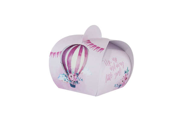 Χάρτινο κουτί με θέμα το αερόστατο