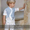 βαπτιστικό ρούχο για αγόρι stova bambini SS24 B19