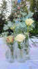 Διακόσμηση τραπεζιού flowers roses