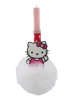 Λαμπάδα πασχαλινή από αρωματικό κερί, με Hello Kitty μαγνητάκι