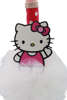 Λαμπάδα πασχαλινή από αρωματικό κερί, με Hello Kitty μαγνητάκι