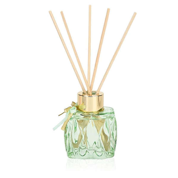 Μπομπονιέρα αρωματικό χώρου σε βεραμάν σκαλιστό μπουκαλάκι με άρωμα Wisper		