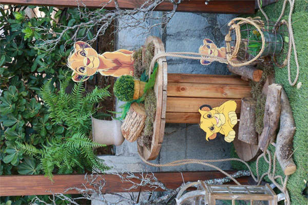 Στολισμό Εκκλησίας & Candy Bar Βάπτισης με Λιονταράκι – Simba / Lion King: