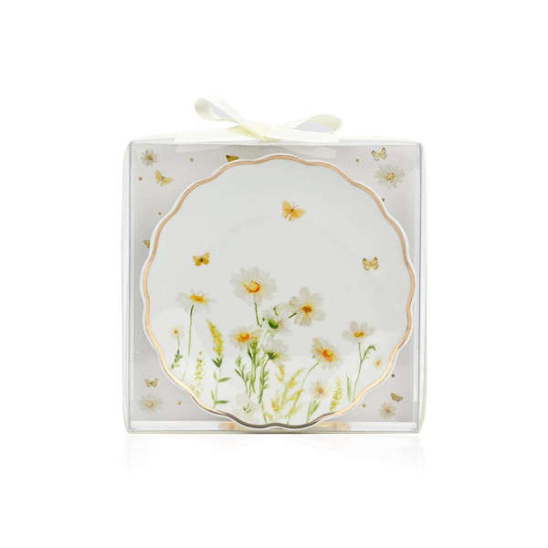 Μπομπονιέρα Πιατάκι πορσελάνη  Daisy  SoapTales