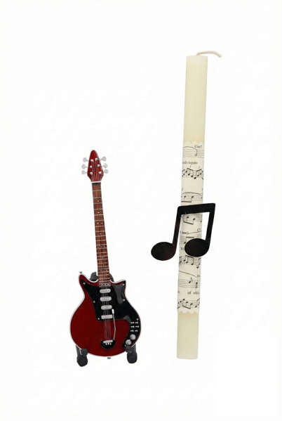 Πασχαλινή λαμπάδα ηλεκτρική κιθάρα