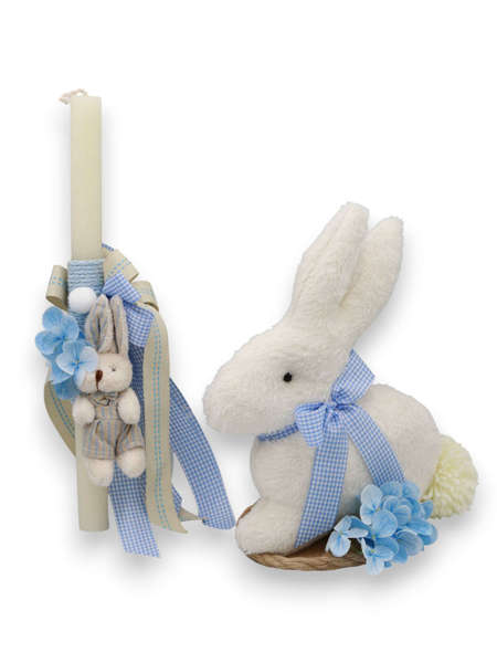 Πασχαλινή Λαμπάδα με Κουνελάκι | Παιδικό Σετ Δώρου