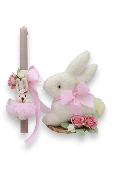 Πασχαλινή Λαμπάδα με Κουνελάκι | Παιδικό Σετ Δώρου