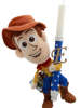 Πασχαλινή Λαμπάδα Γούντι (Woody - Toy Story) Λούτρινο & Μονόγραμμα