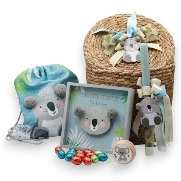 Πασχαλινή Λαμπάδα σετ κοάλα