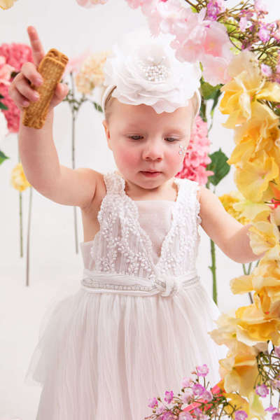 Βαπτιστικό φόρεμα Bambolino Iokasti 1808